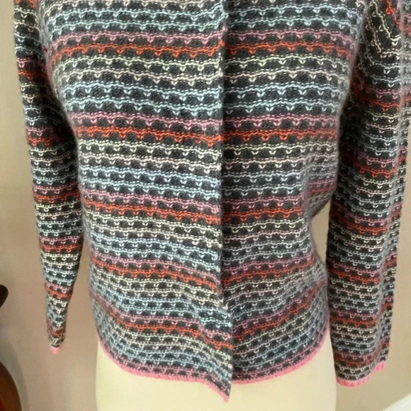 Anthropologie  Eastmade Striped Cashmere Cardigan - Picture 8 of 11